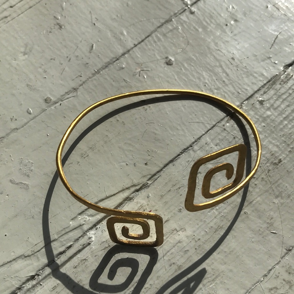Brass arm band from Greece